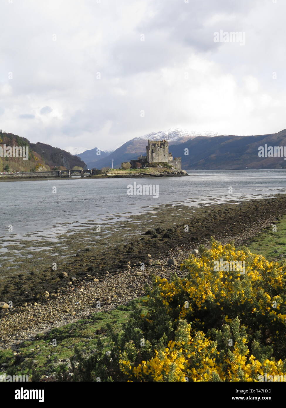 Schottland: Loch Alsh & Eilean Donan Castle Stockfoto