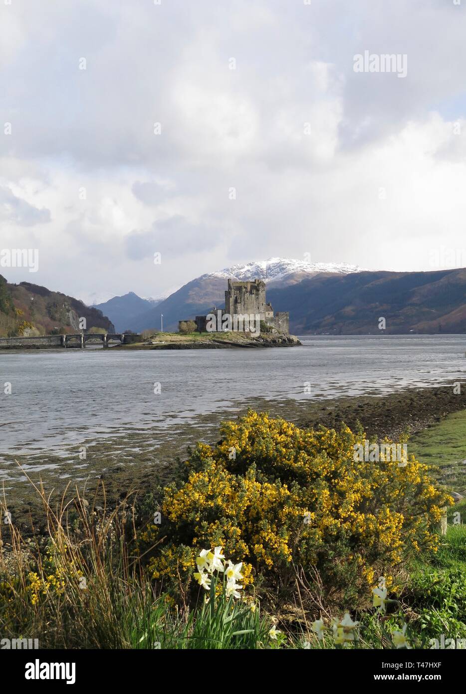 Schottland: Loch Alsh & Eilean Donan Castle Stockfoto