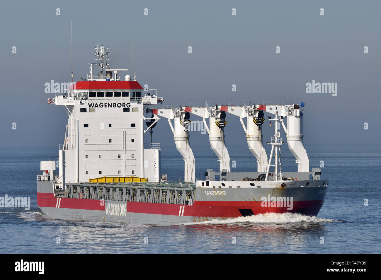 General Cargo Ship Taagborg Stockfoto