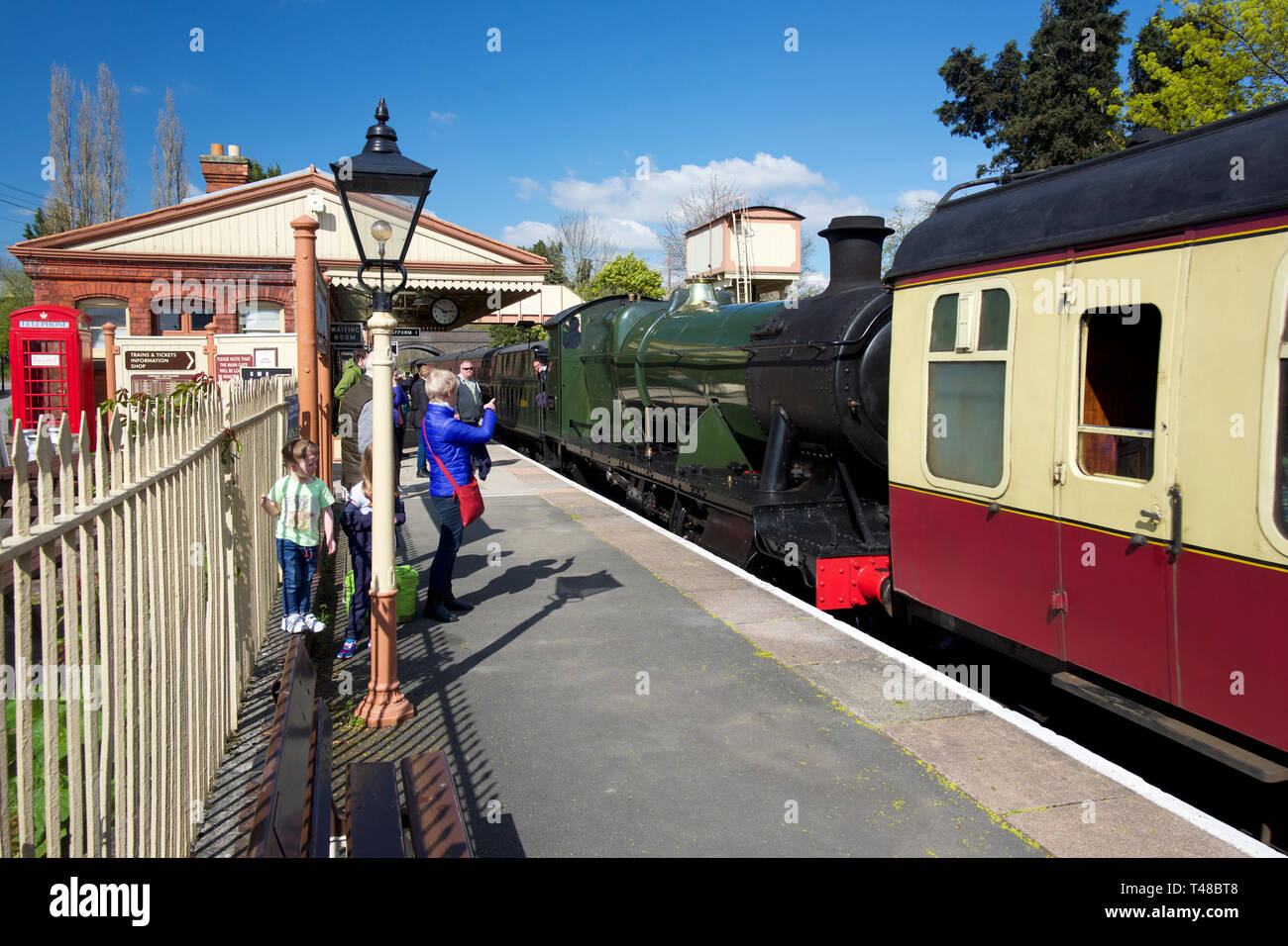 Toddington Station auf der Gloucestershire und Warwickshire Railway UK Stockfoto