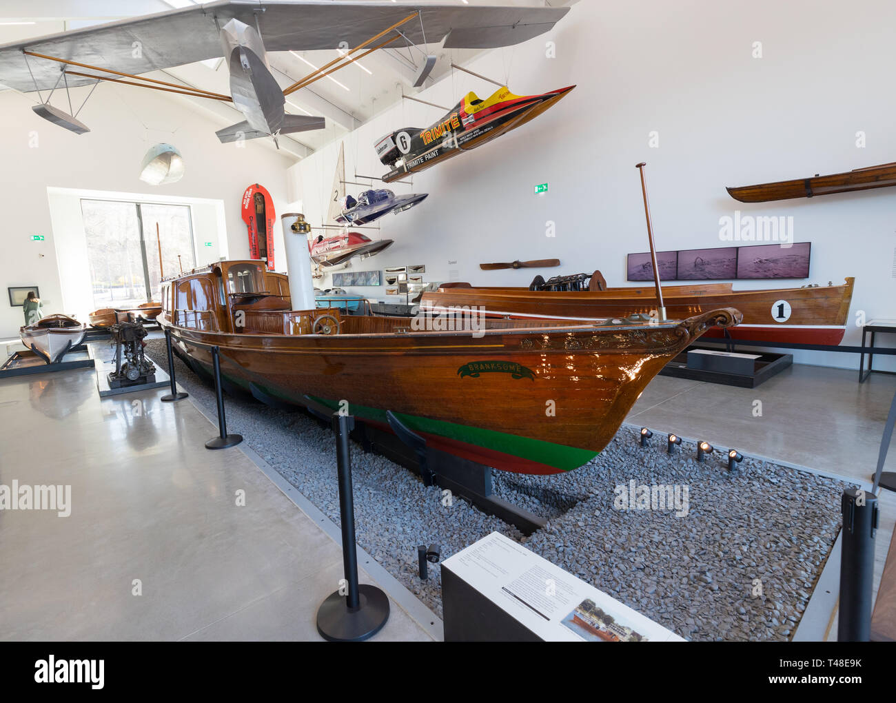 Windermere Jetty Museum Stockfoto