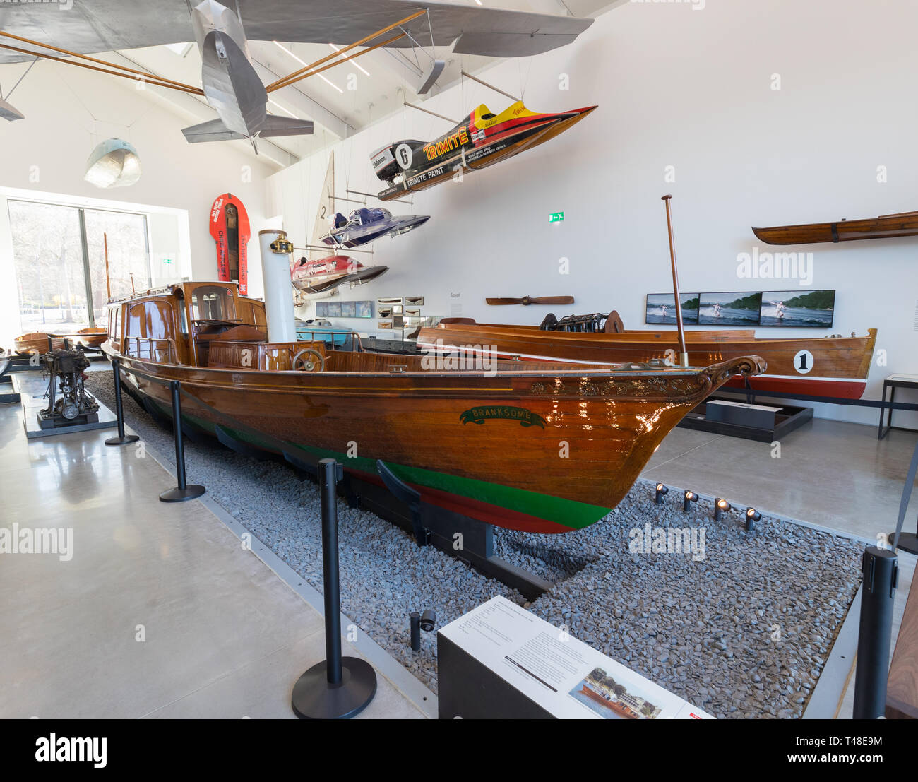 Windermere Jetty Museum Stockfoto