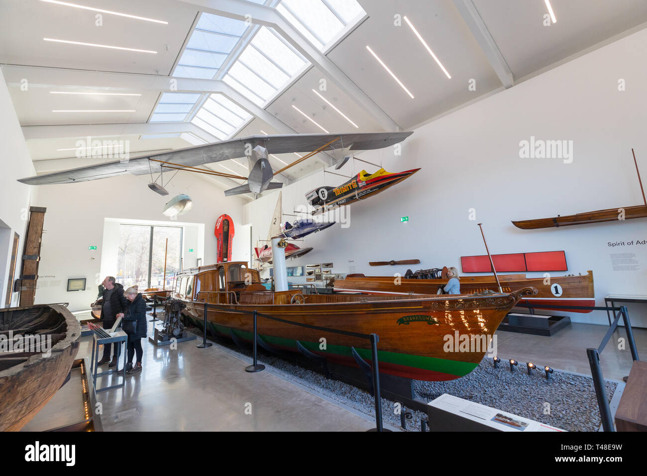 Windermere Jetty Museum Stockfoto