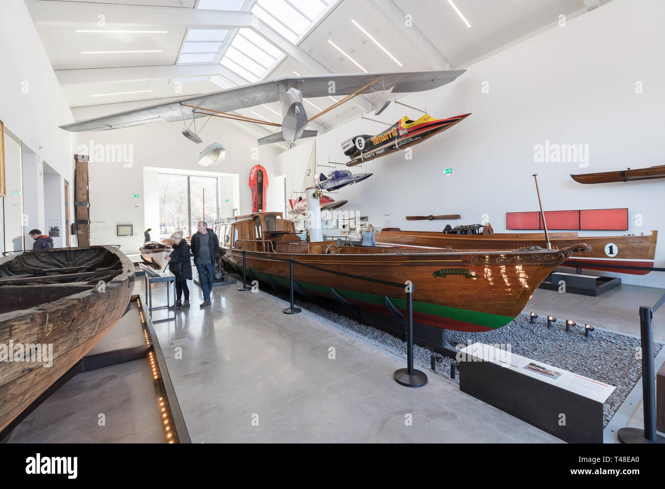 Windermere Jetty Museum Stockfoto