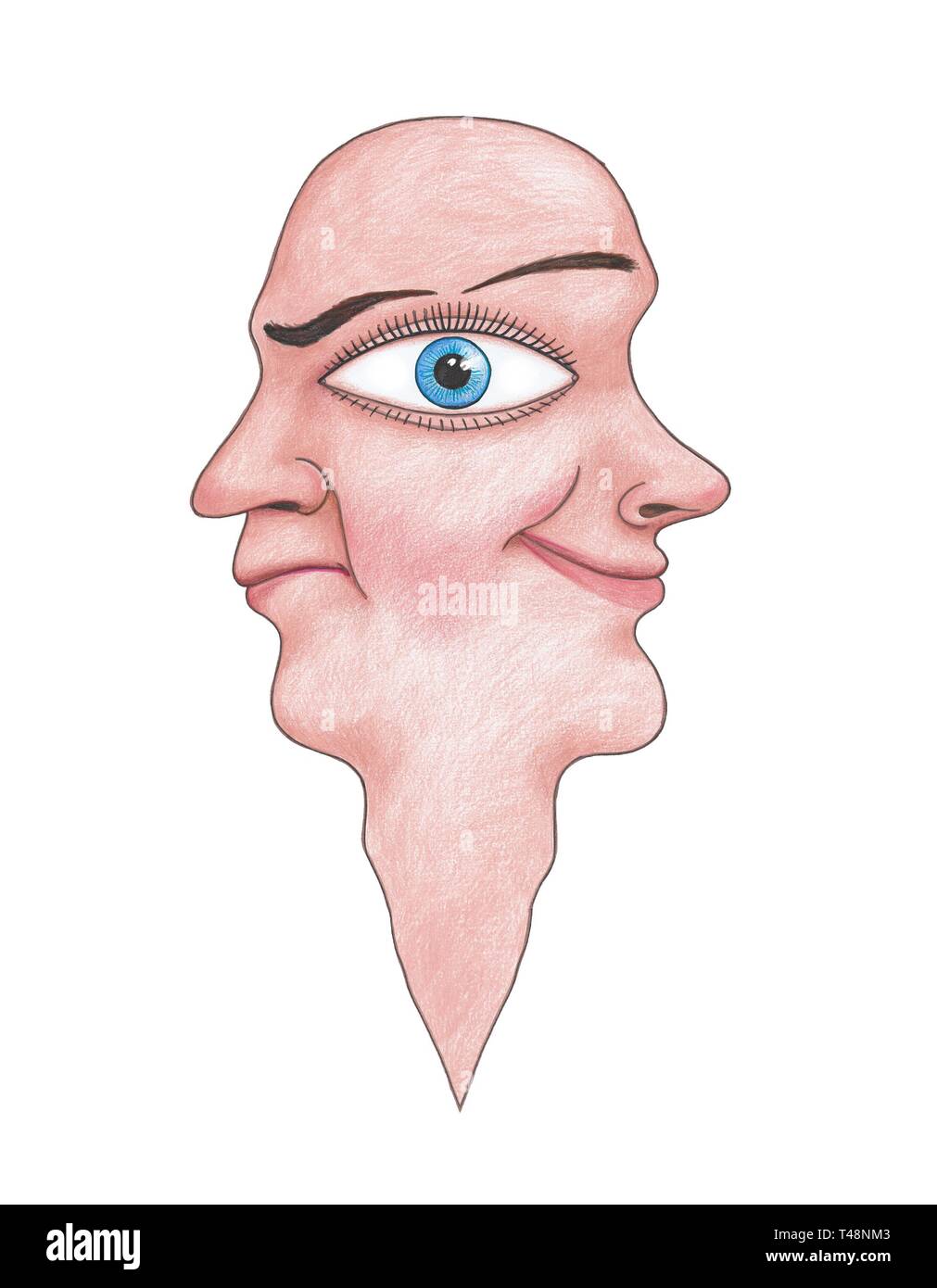 Janusgesicht Stockfotos Und Bilder Kaufen Alamy