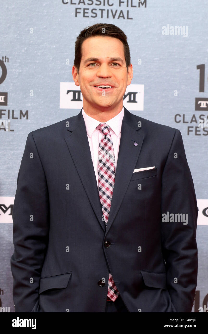 April 11, 2019 - Los Angeles, CA, USA - LOS ANGELES - APR 11: Dave Karger am 2019 TCM klassischen Film Festival Gala -'' Als Harry Sally'' der TCL Chinese Theater IMAX am 11. April 2019 in Los Angeles, CA (Credit Bild: © Kay Blake/ZUMA Draht) Stockfoto