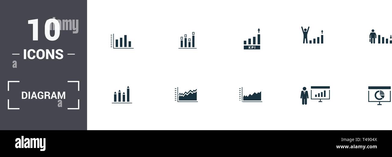 Schaltplan Symbole Sammlung. Enthält einfache Elemente wie Preise, Grafiken, Ebenen premium Symbole. Stock Vektor