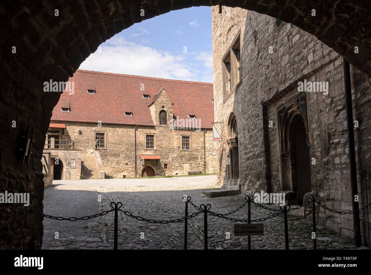 Freyburg an der Unstruth, Sachsen-Anhalt Deutschland Stockfoto