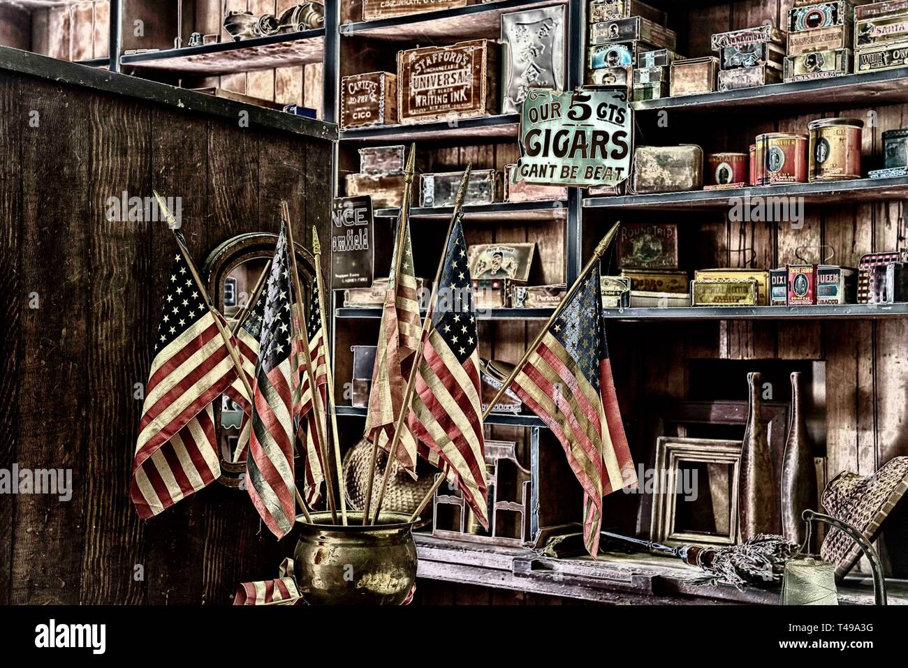 Malakoff General Store Stockfoto