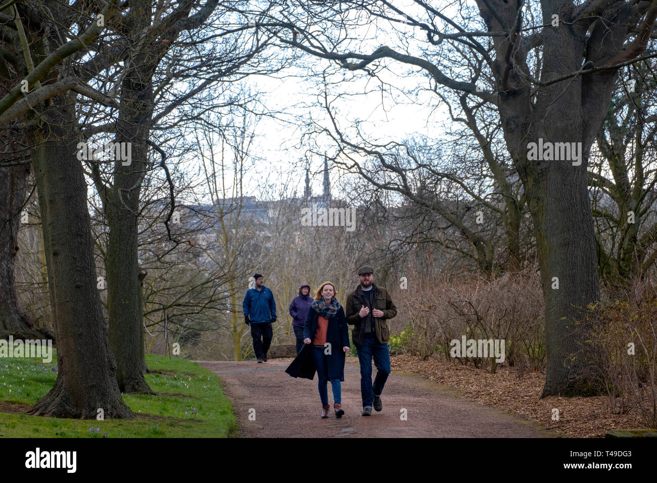 Royal Botanic Garden in Edinburgh, Schottland, Vereinigtes Königreich Stockfoto