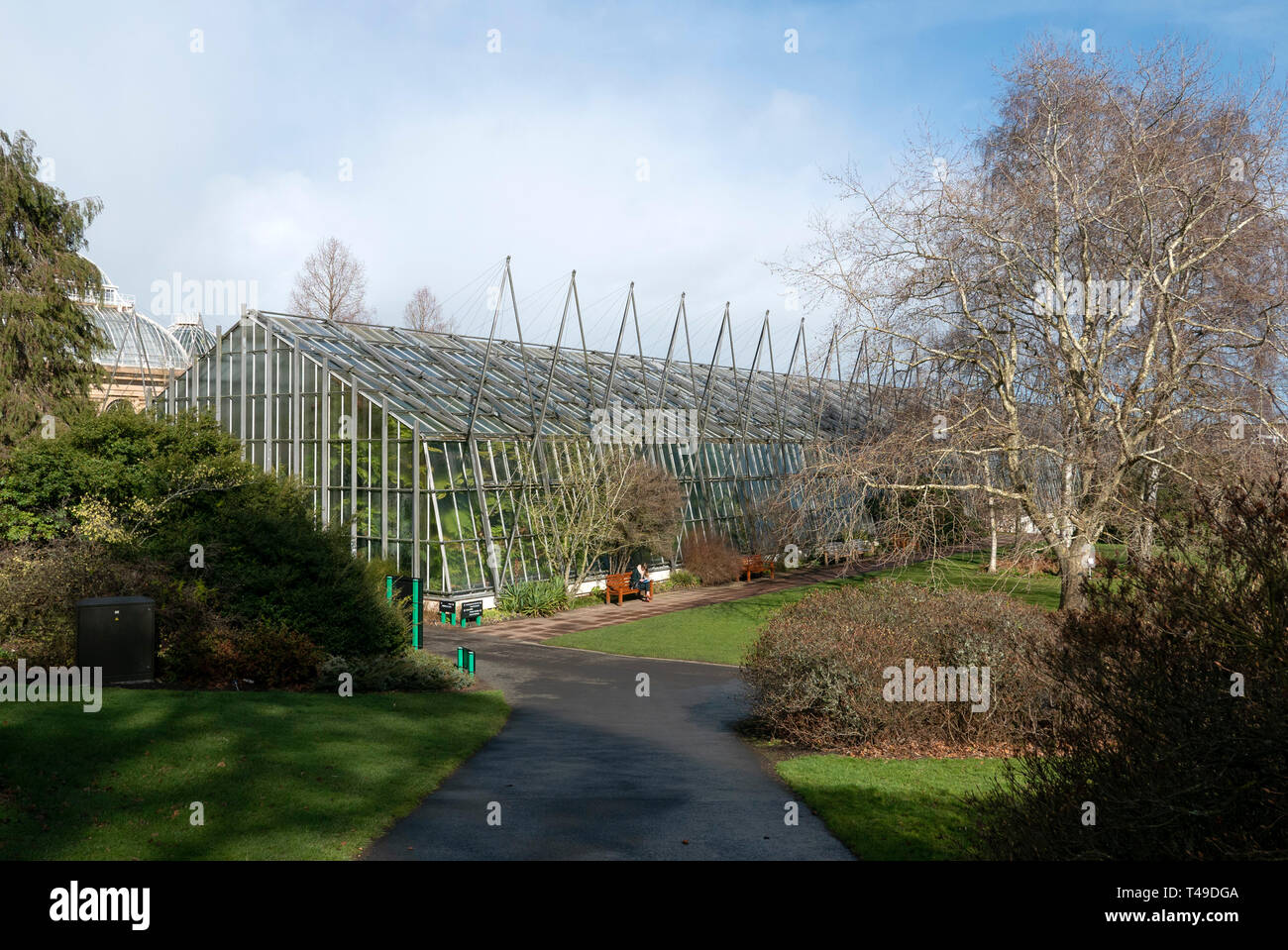 Royal Botanic Garden in Edinburgh, Schottland, Vereinigtes Königreich Stockfoto