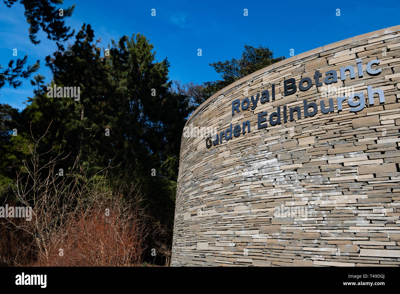 Royal Botanic Garden in Edinburgh, Schottland, Vereinigtes Königreich Stockfoto