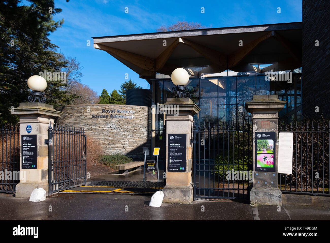 Royal Botanic Garden in Edinburgh, Schottland, Vereinigtes Königreich Stockfoto