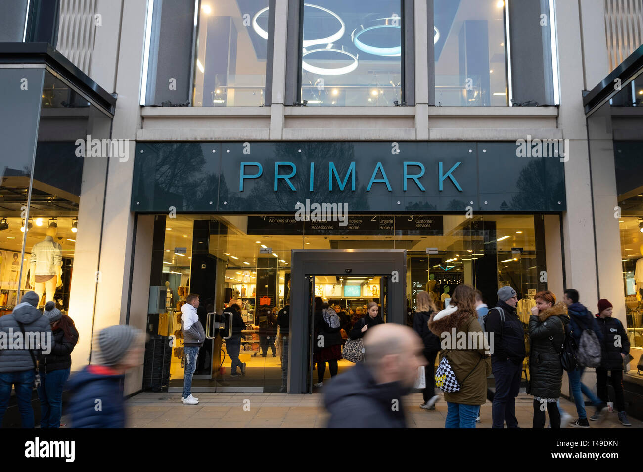 Primark Store auf der Princes Street, Edinburgh, Schottland, Großbritannien Stockfoto