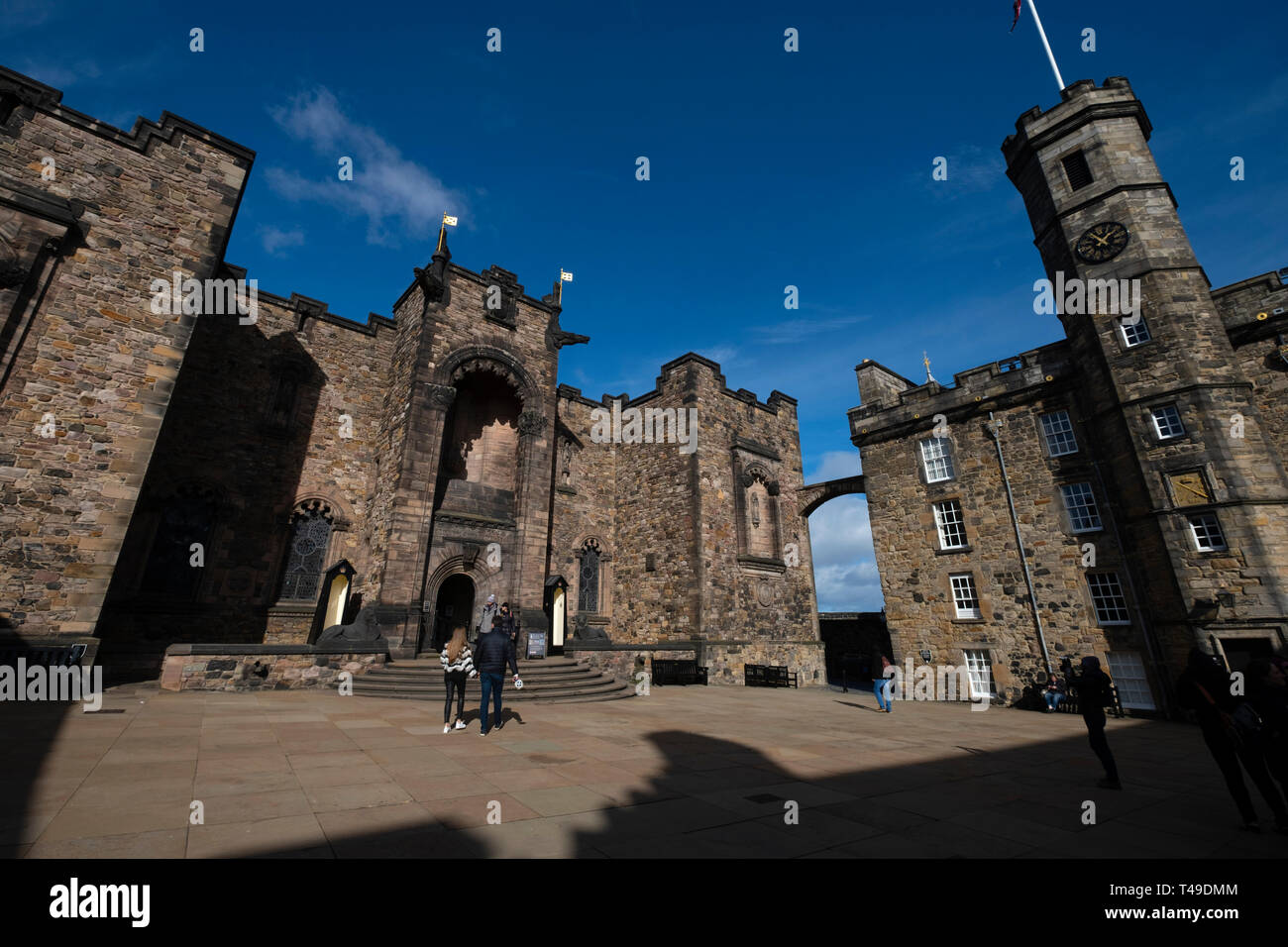 Edinburgh Castle, Schottland, UK, Europa Stockfoto