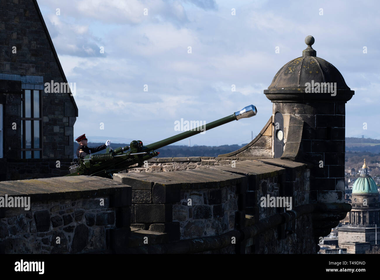 Edinburgh Castle, Schottland, UK, Europa Stockfoto