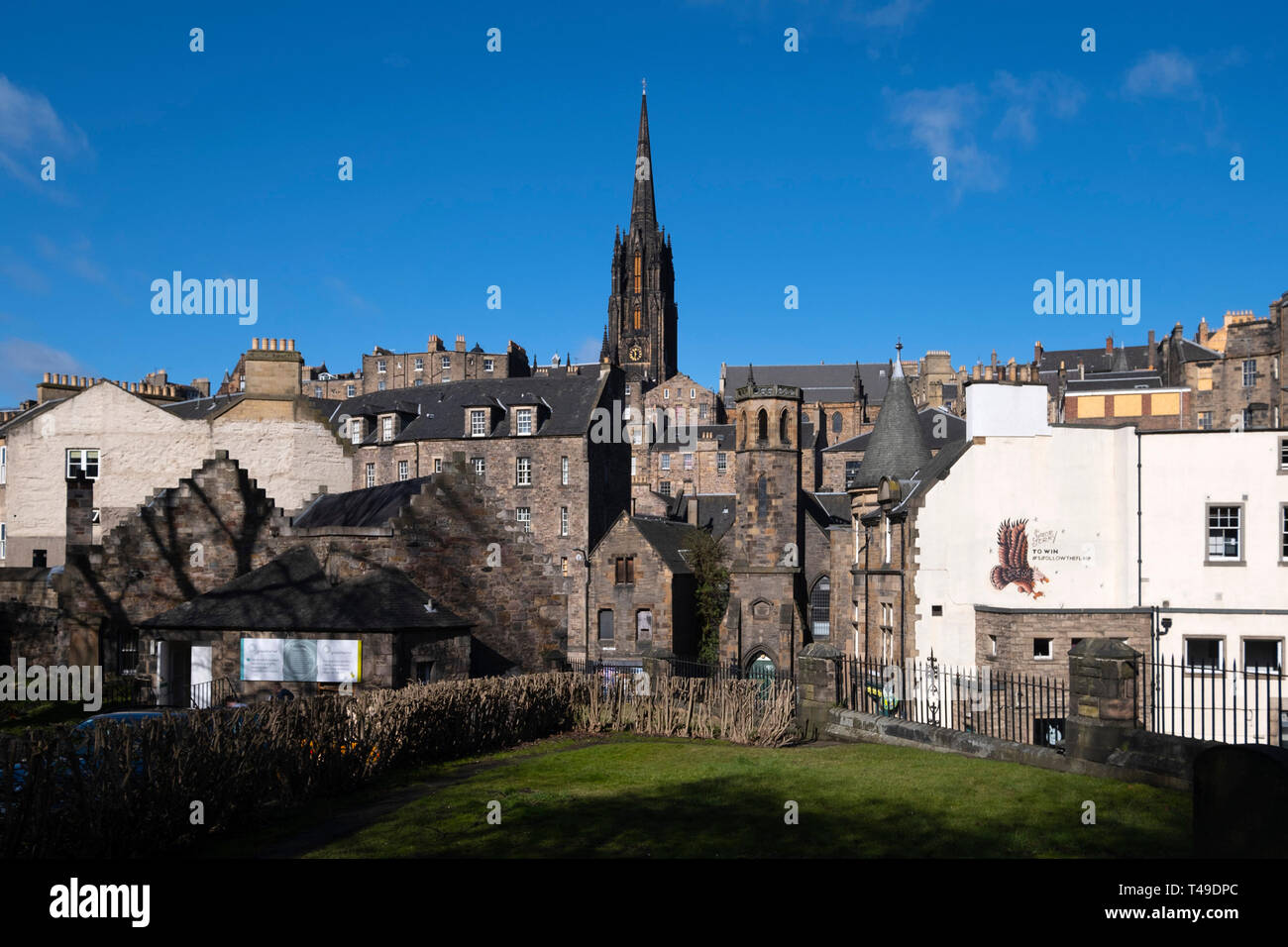 Die Nabe Turm, Edinburgh, Schottland Stockfoto