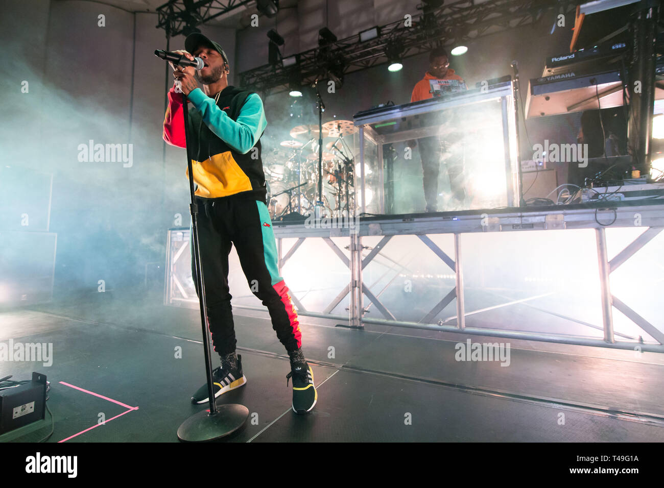 Amerikanische rapper 6 Mangel an Hafen Convention Center in Vancouver, BC am 29. November, 2018 Stockfoto
