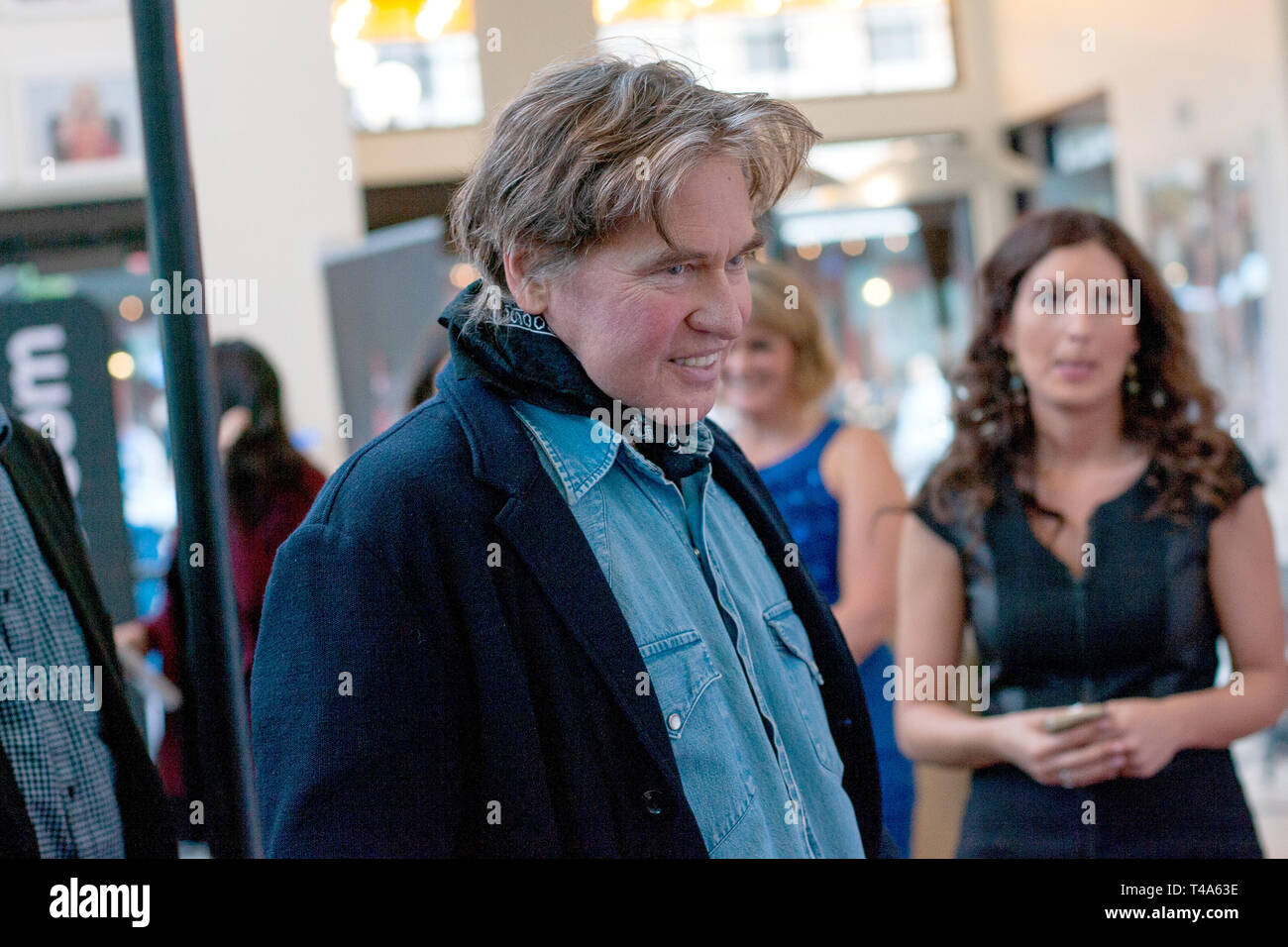 Screening von "Cinema Twain' am Theater, und Zuckerfabrik in San Diego, Kalifornien. Mit: Val Kilmer, Wo: San Diego, Kalifornien, Vereinigte Staaten, wenn: 14 Mar 2019 Credit: Tony Forte/WANN Stockfoto