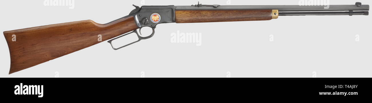 Die langen Arme, moderne Systeme, Marlin 39 M, Artikel II, Kaliber 22 L/LR, Nummer 1793, Additional-Rights - Clearance-Info - Not-Available Stockfoto