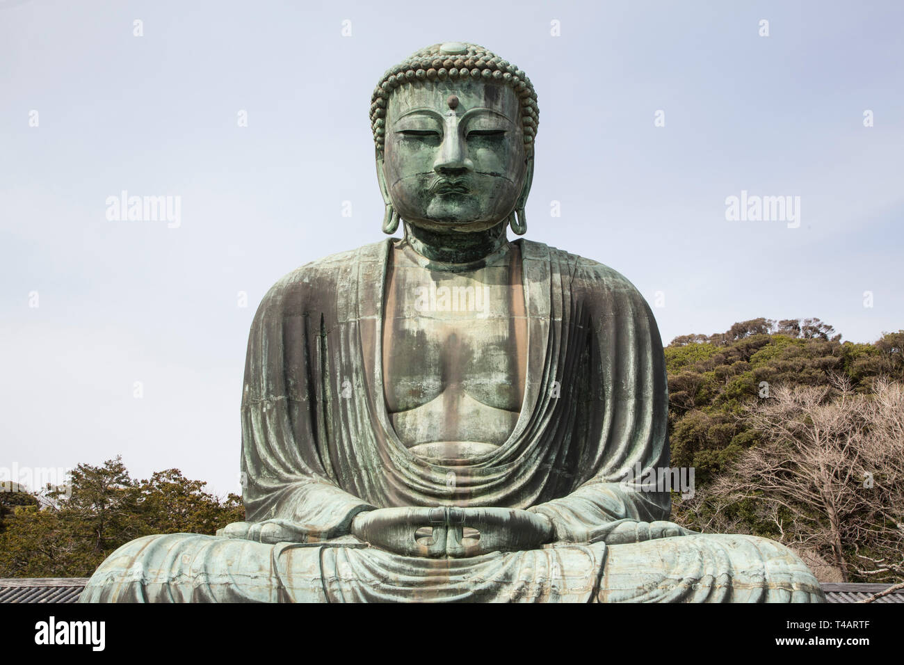 Die großen BUDDA KAMAKURA Stockfoto