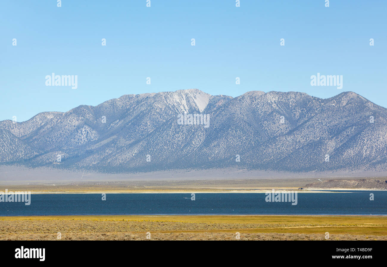 Crowley Seen, Sierra Nevada, Amerika. Stockfoto