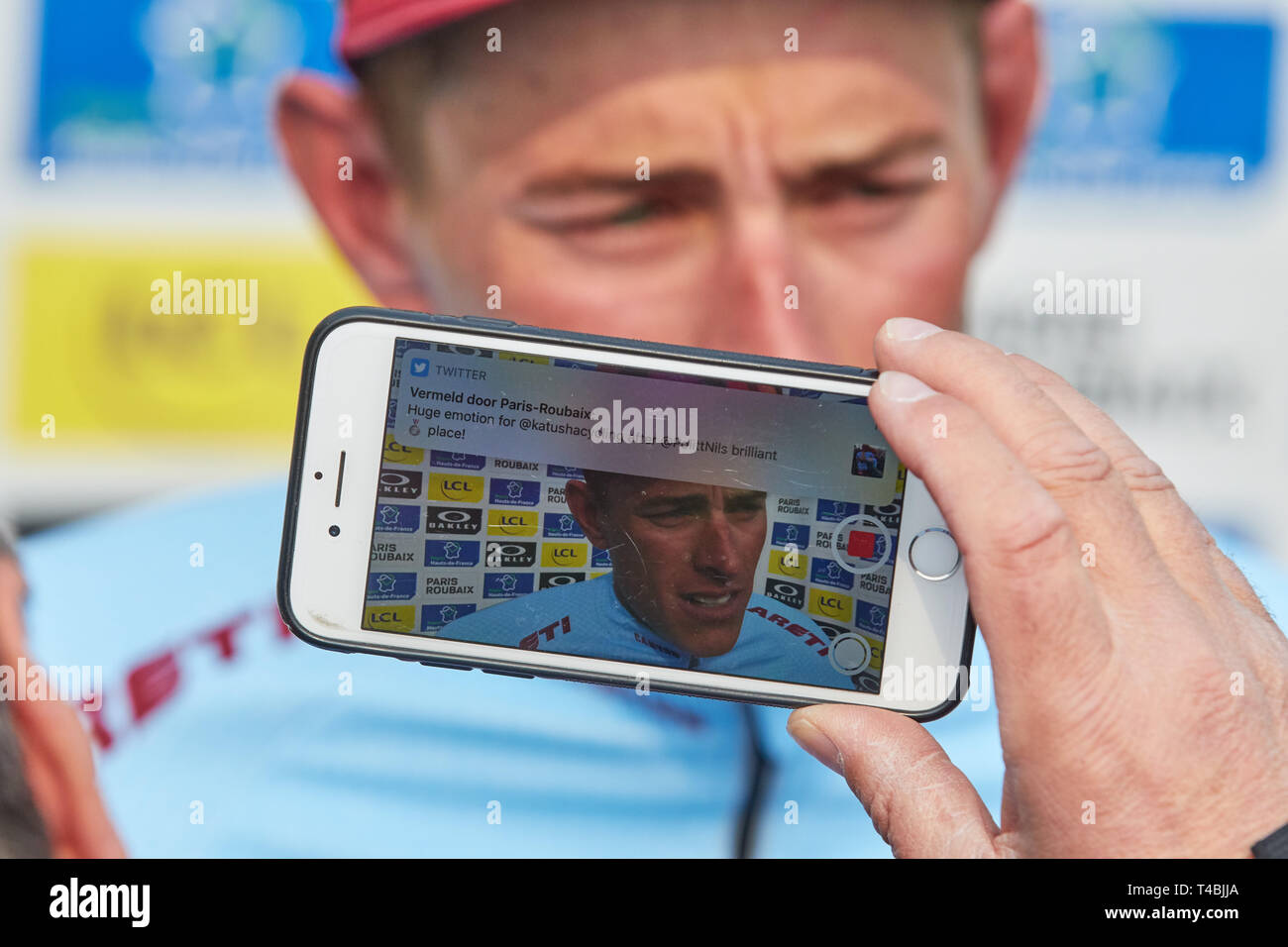 Paris - Roubaix 2019 Stockfoto