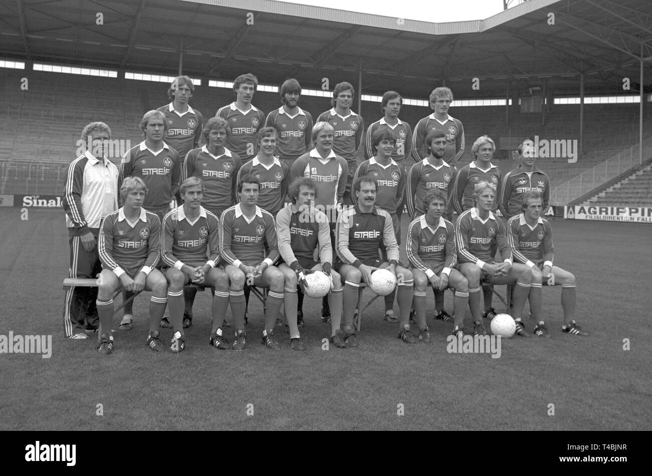 10. Juli 1980 die Spieler der deutschen FußballBundesliga Club 1. FC