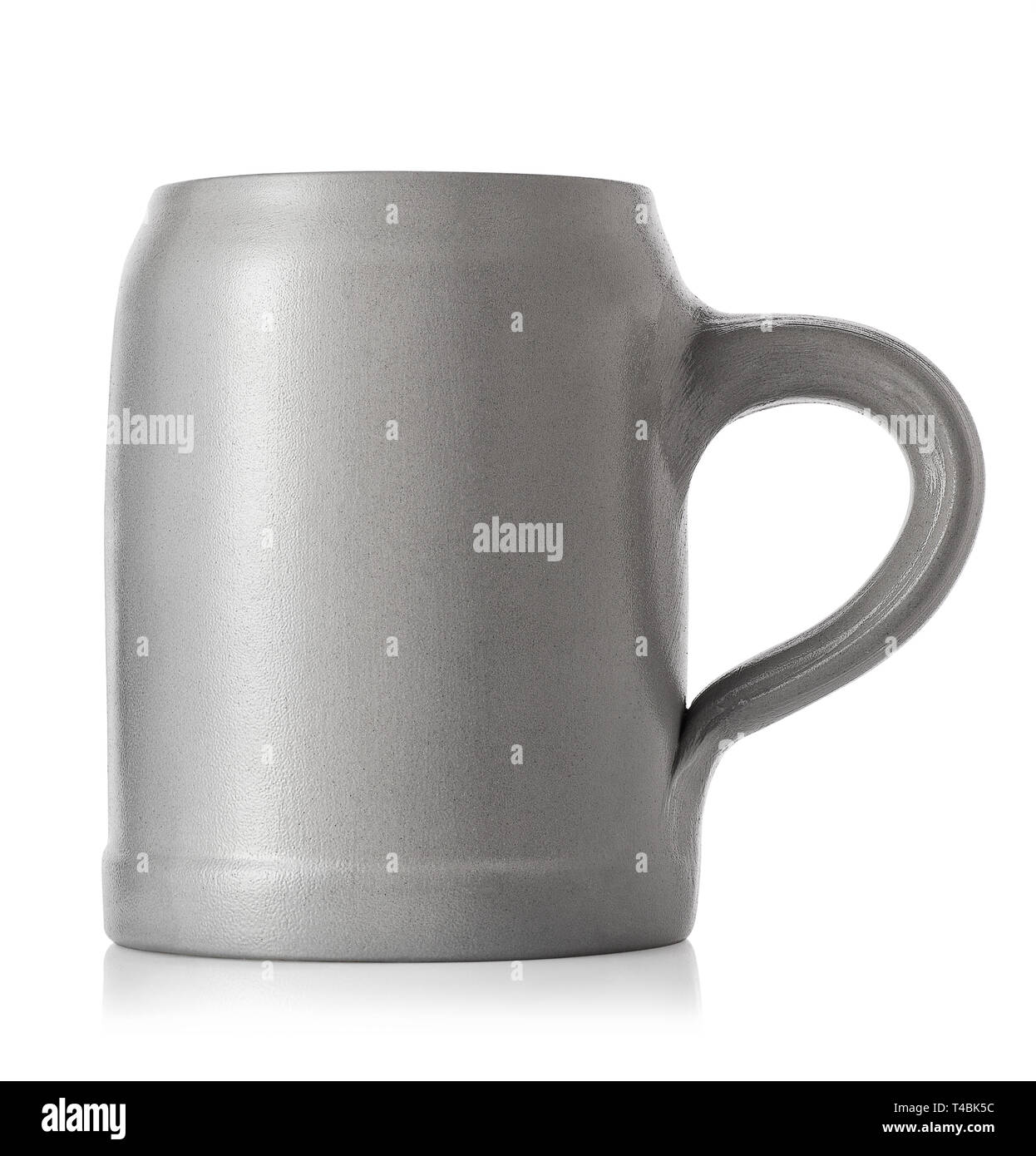 Keramik Becher für Bier Stockfoto