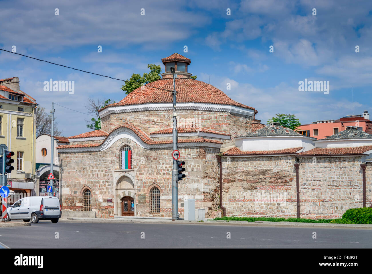 Chifte Banja, Museum fuer zeitgenoessische Kunst, Plovdiv, Bulgarien Stockfoto