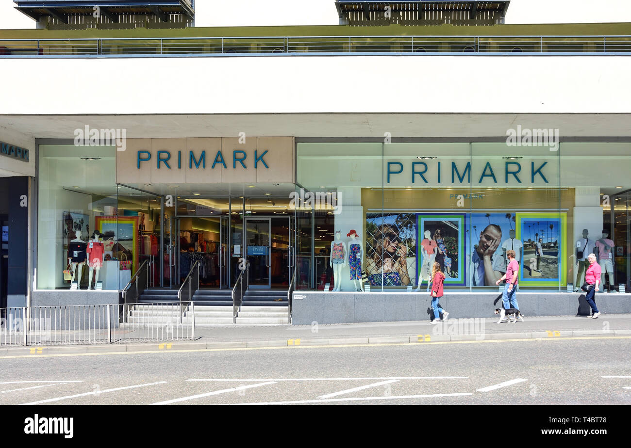 Primark Department Store, Bridge Street, Inverness, Highland, Schottland, Vereinigtes Königreich Stockfoto