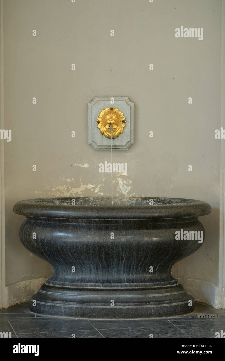 Quelle, Elisenbrunnen, Friedrich-Wilhelm-Platz, Aachen, Nordrhein-Westfalen, Deutschland Stockfoto