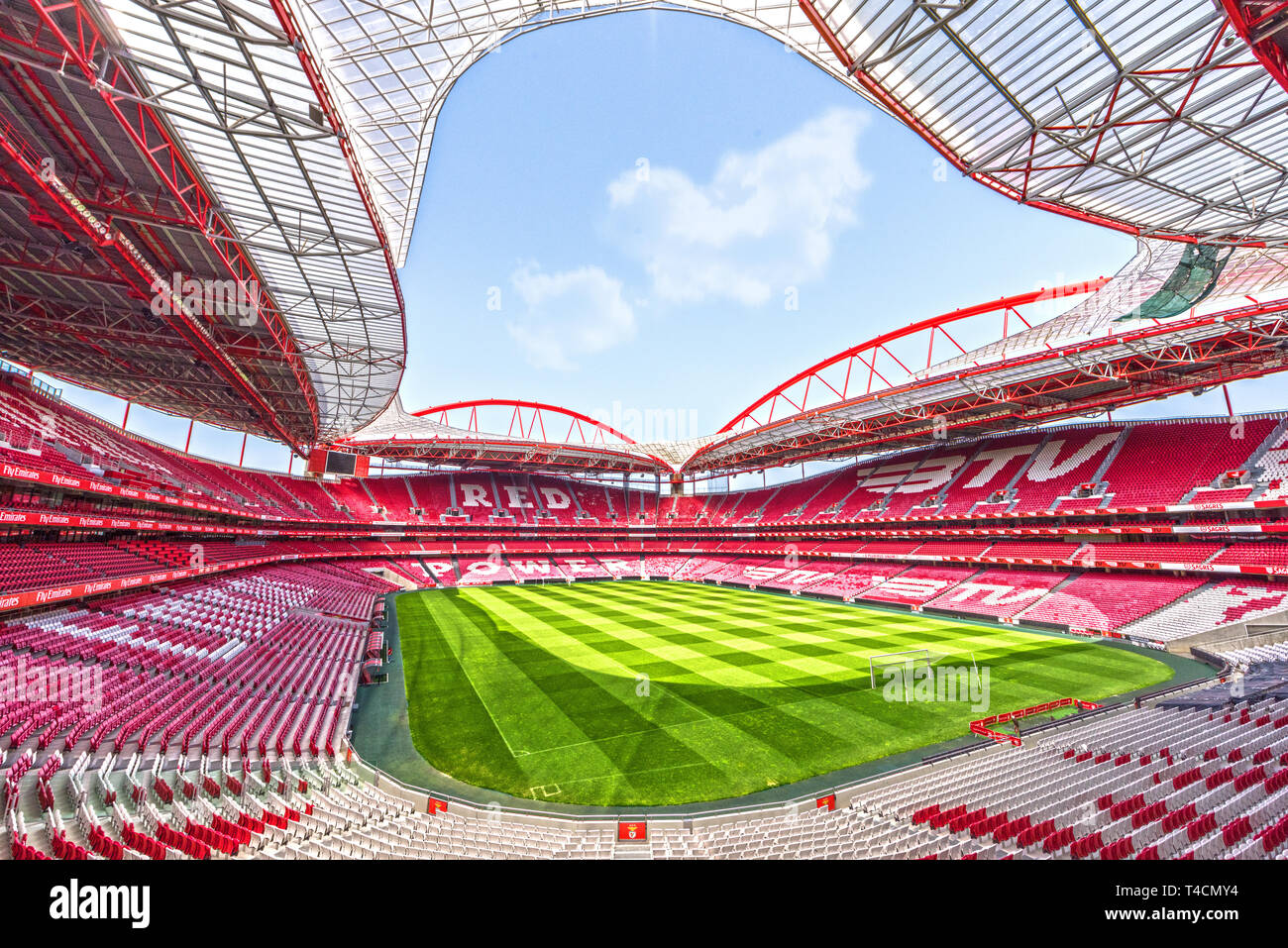 Das Estadio da Luz - offizielle Arena des FC Benfica Stockfoto
