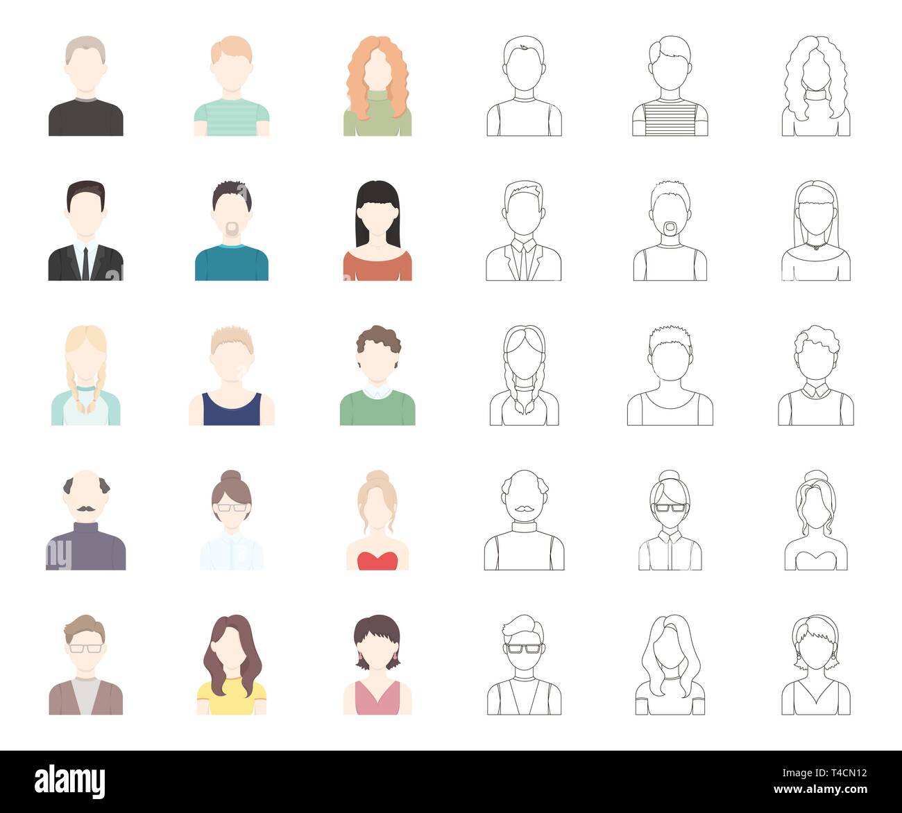 Aussehen, Kunst, Athlet, Avatar, Glatze, Bart, Junge, Cartoon, Outline, Sammlung, Design, Kleid, Gesicht, Mimik, Mode, Mädchen, Gläser, Großvater, Großmutter, Frisur, Kopf, menschliche, Icon, Illustration, isoliert, Logo, Mann, Schnurrbart, Außen, Menschen, Personen, Portrait, Satz, Zeichen, Stiefvater, Stiefmutter, Stil, Symbol, Lehrer, Riegel, Benutzer, Vector, Web, Frau, Arbeiten, Vektor, Vektoren, Stock Vektor