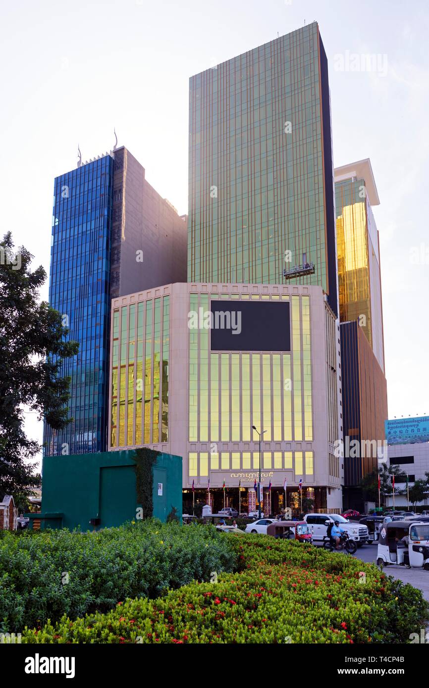 Nagaworld, Casino, Phnom Penh, Kambodscha Stockfoto
