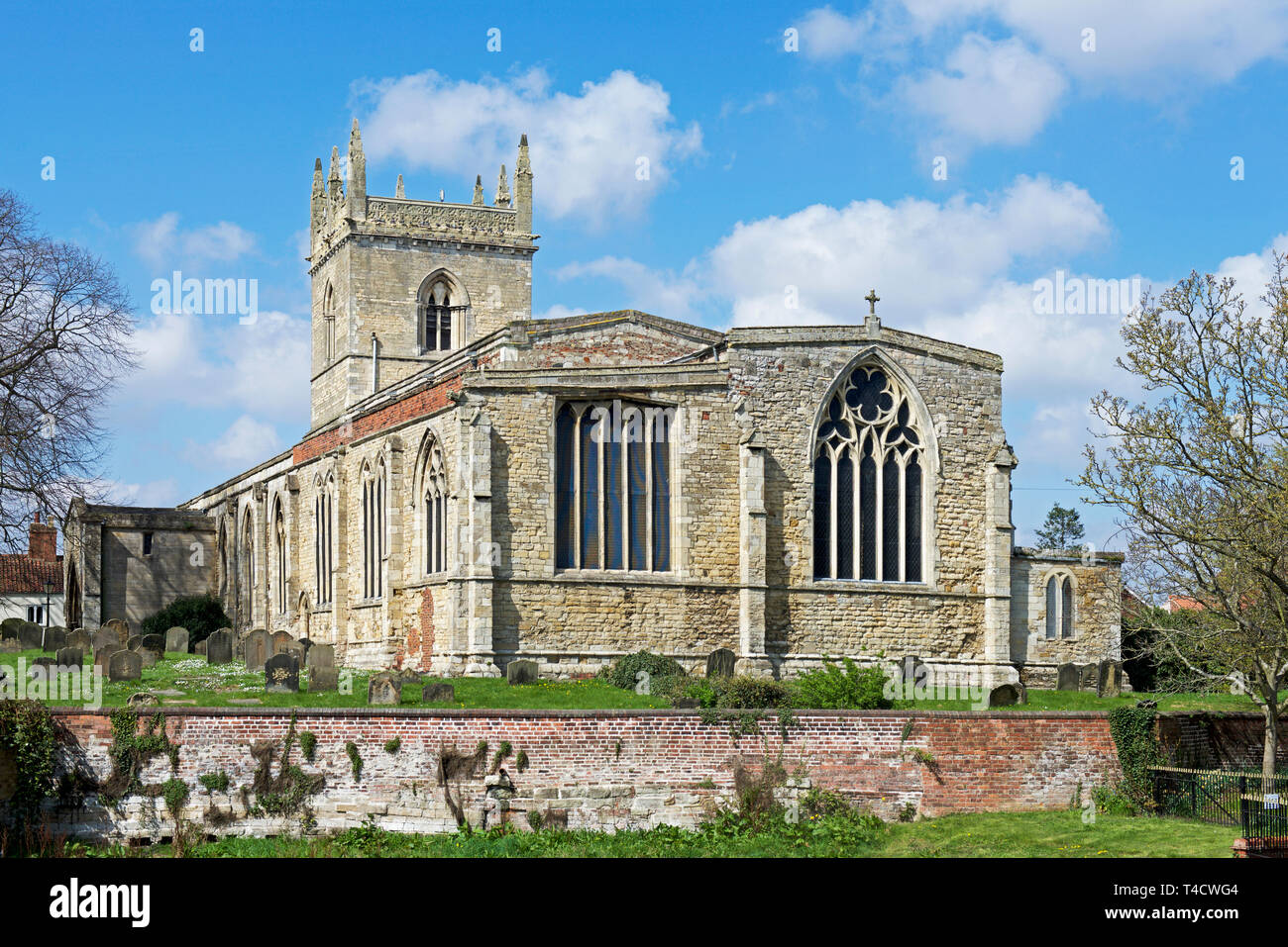 St Mary's Church, Barton auf Humber, North Lincolnshire, England Großbritannien Stockfoto