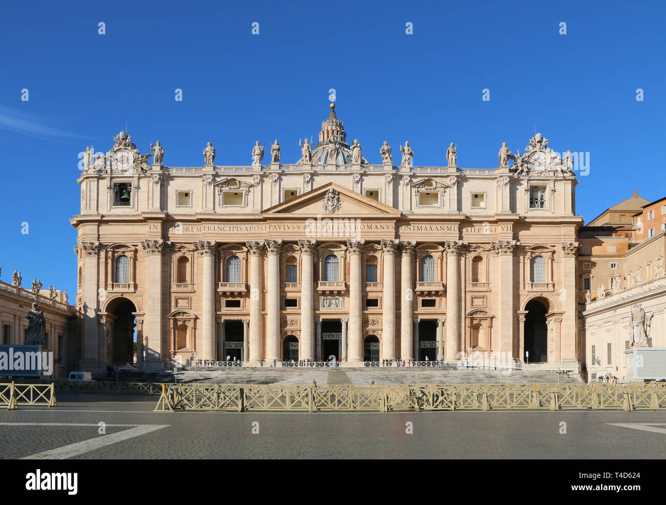 Petersdom, Rom Stockfoto
