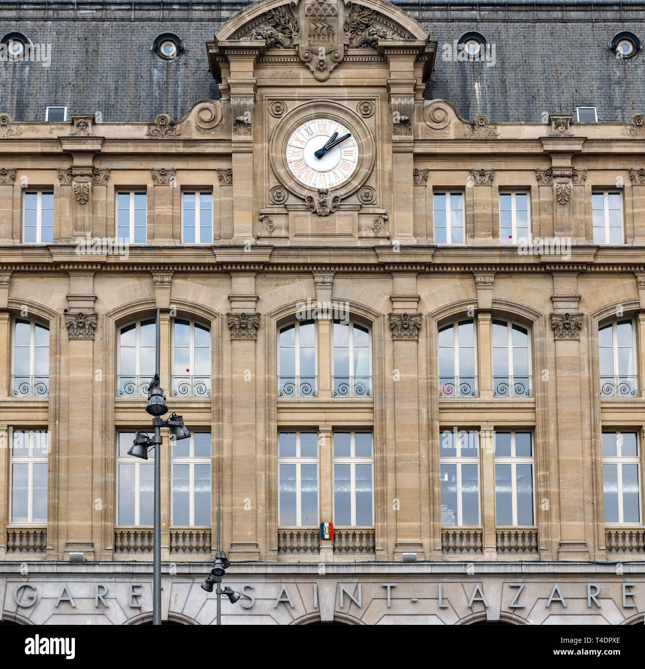 Gare St-Lazare in Paris Stockfoto
