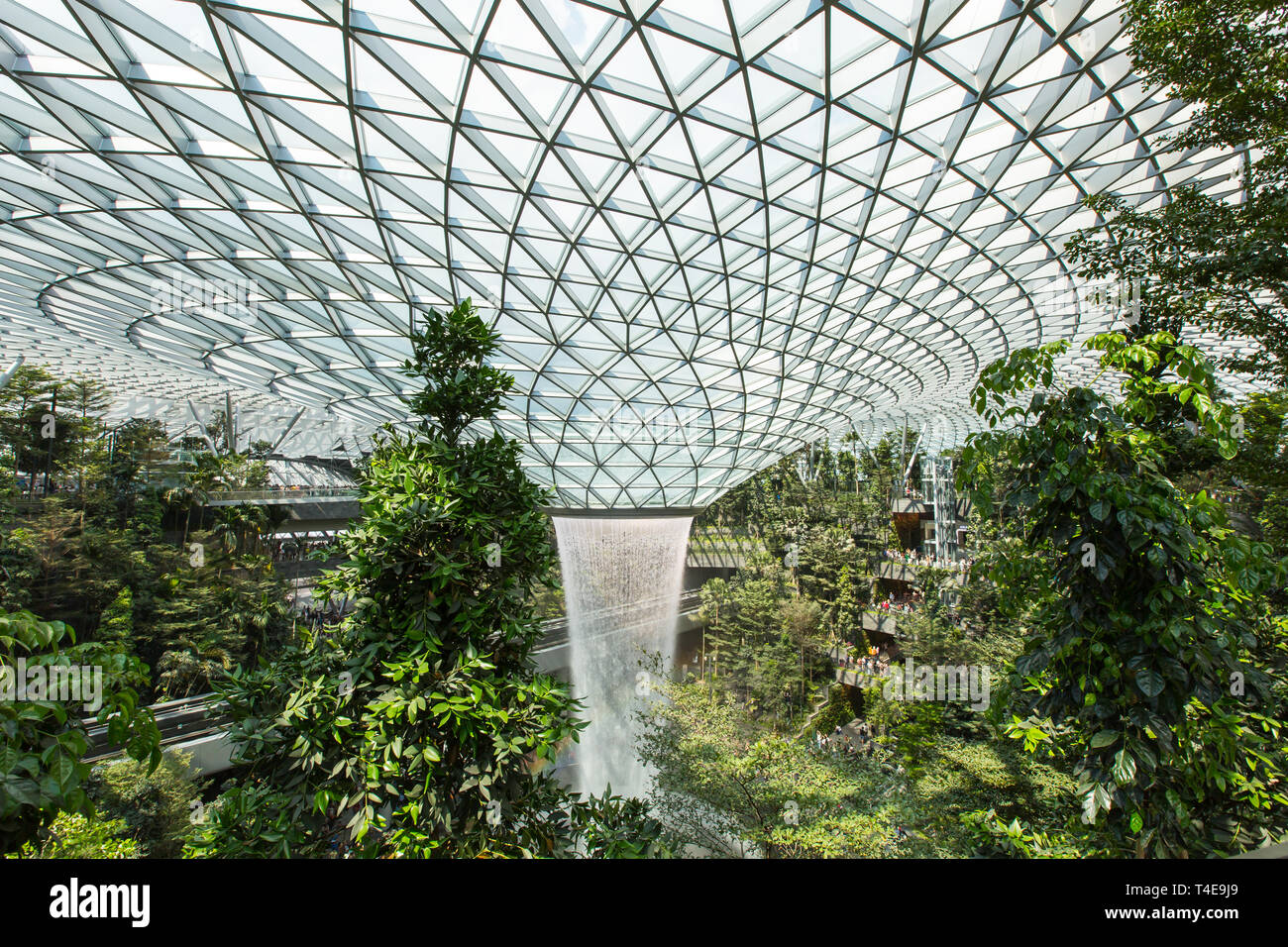 Jewel Changi Airport, Singapur Stockfoto