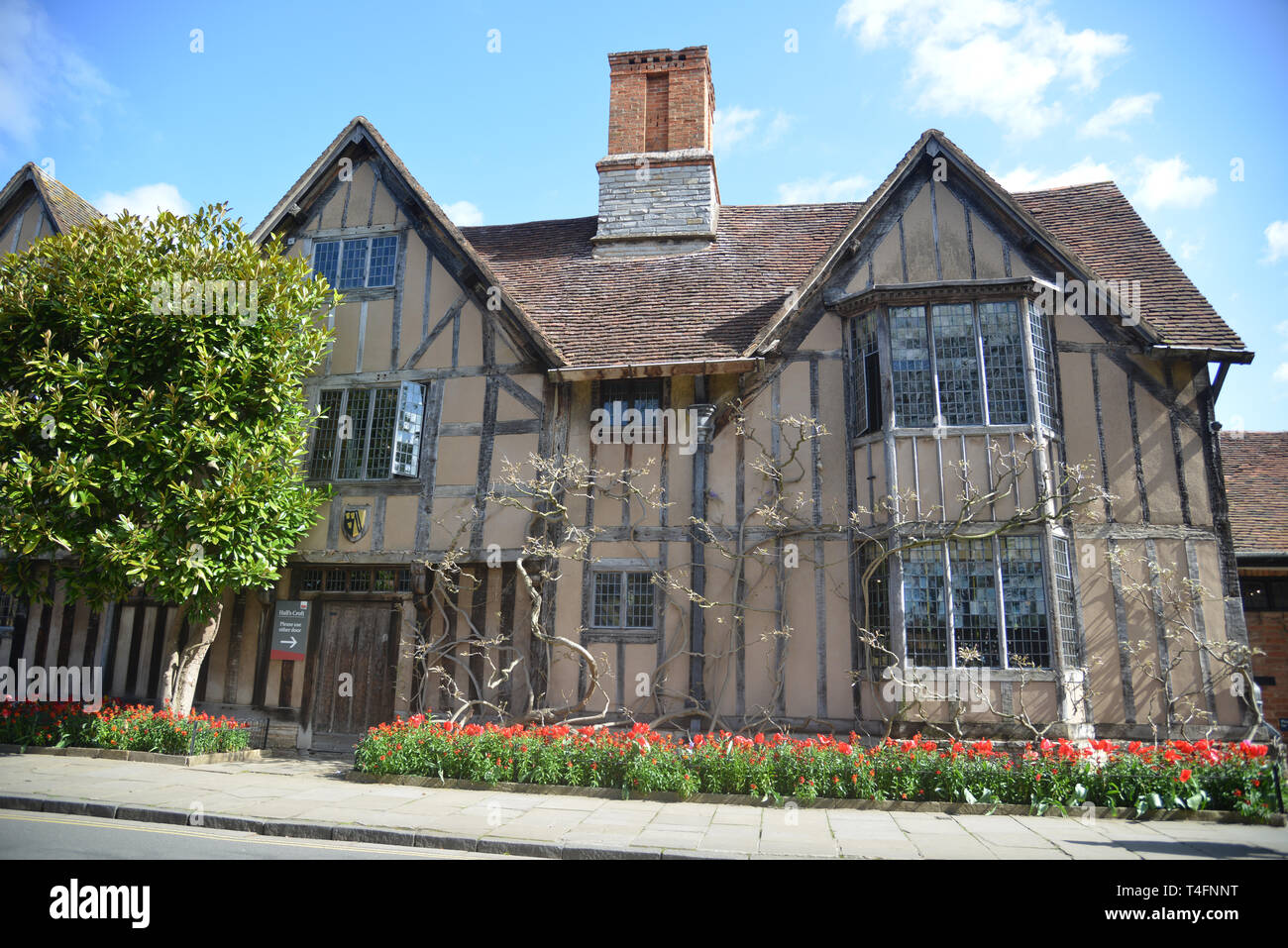 Hallen Croft, Altstadt, Stratford-upon-Avon, Warwickshire, der Heimat von John Hall und seine Frau Susanna, Tochter von William Shakespeare Stockfoto