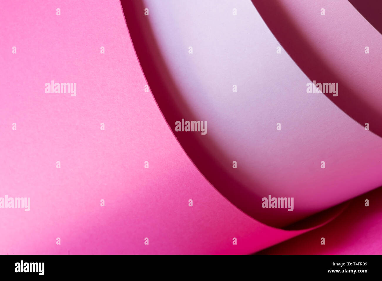 Rosa und Lila Papier Hintergrund Stockfoto