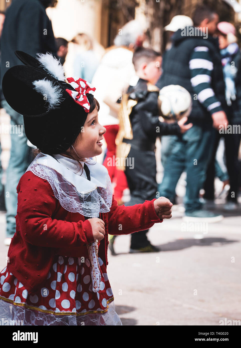 Valletta Karneval 2019 Stockfoto