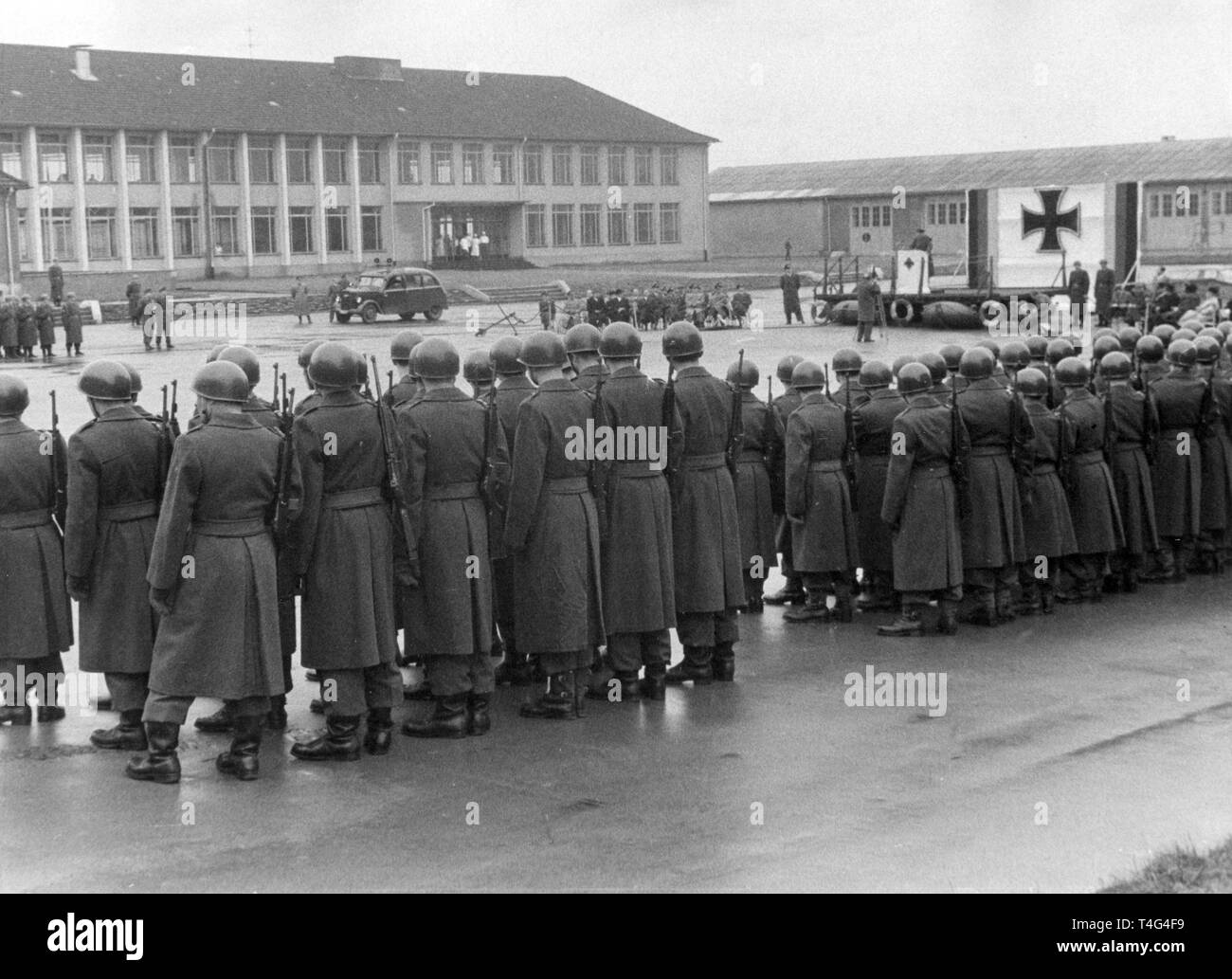 Soldaten der Bundeswehr Bundeswehr in der Kaserne in Köln