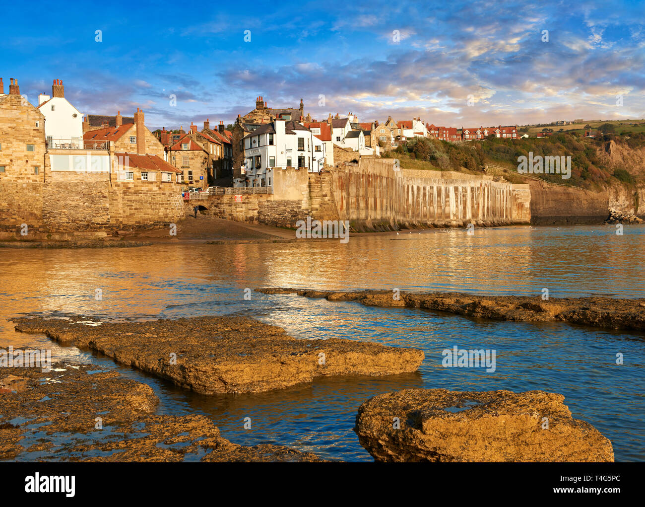 Robin Hoods Bay, North Yorkshire, England. Stockfoto