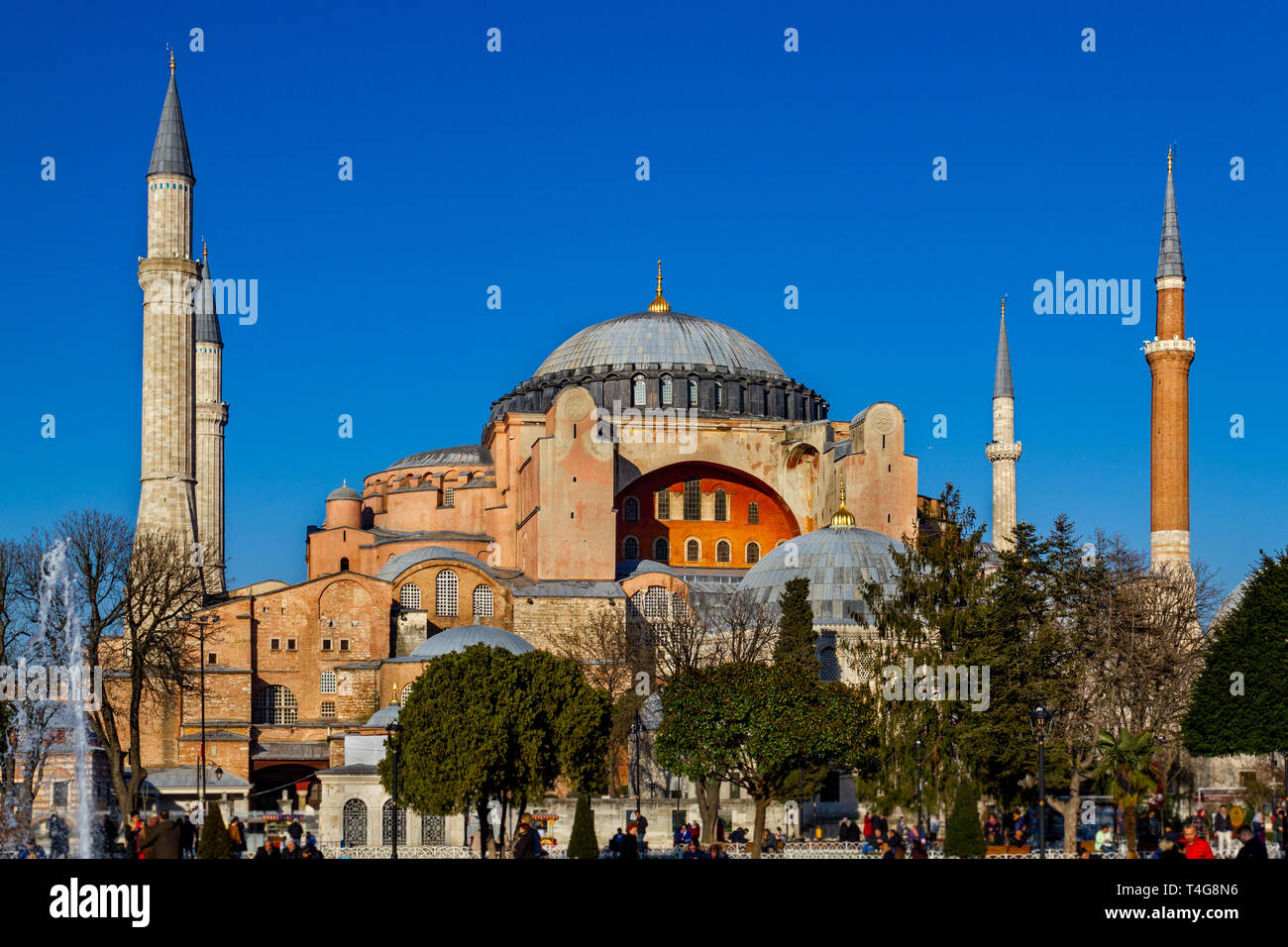 Die Hagia Sophia Kirche Museum Istanbul Stockfoto