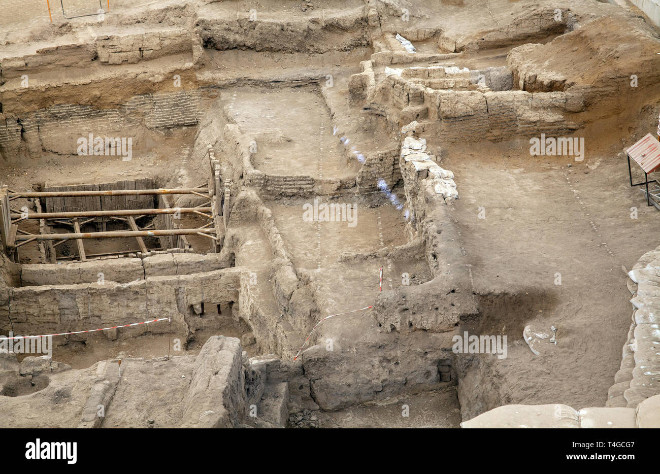 Catalhoyuk Alteste Stadt Der Welt In Der Turkei Prahistorische Erbe Stockfotografie Alamy