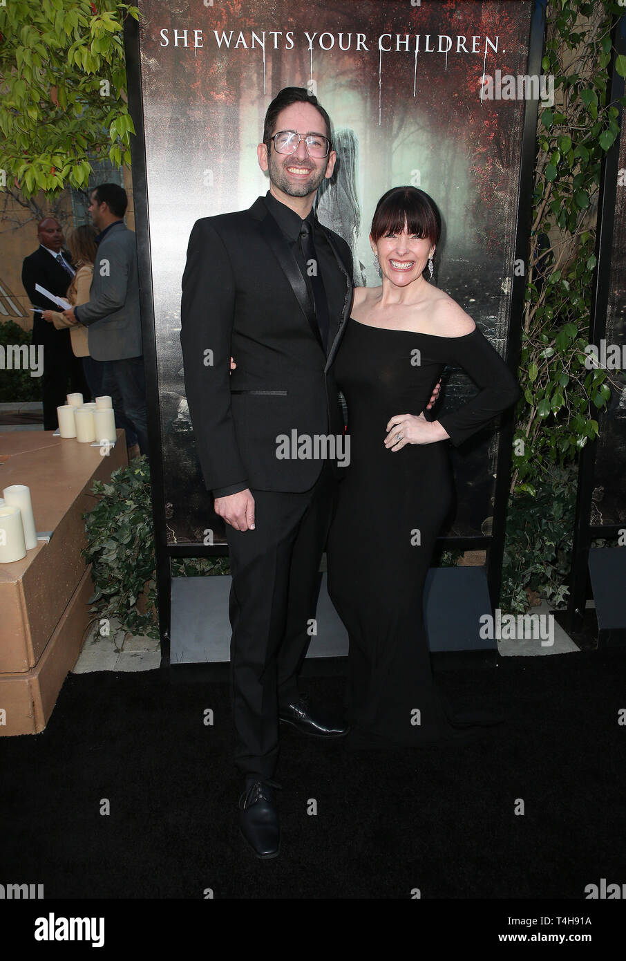 April 15, 2019 - Hollywood, Kalifornien, USA - 15. April 2019 - Hollywood, Kalifornien - Michael Chaves. ' ' Der Fluch von La Llorona'' Warner Bros" Los Angeles Premiere auf der Egyptian Theatre statt. Photo Credit: Faye Sadou/AdMedia (Credit Bild: © Faye Sadou/AdMedia über ZUMA Draht) Stockfoto