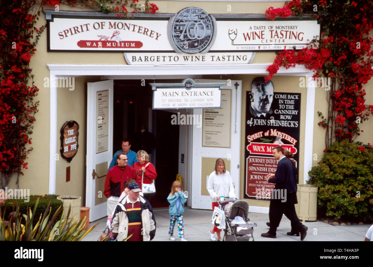 Monterey California, Cannery Row Steinbeck Plaza-Geschäfte, CA022, Besucher reisen Reise Reise Tourismus Tourismus Wahrzeichen Kultur Kultur Kultur, vacati Stockfoto