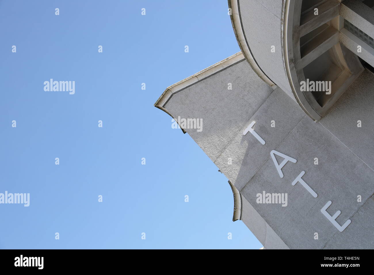Tate St. Ives in Cornwall in der Sonne Stockfoto