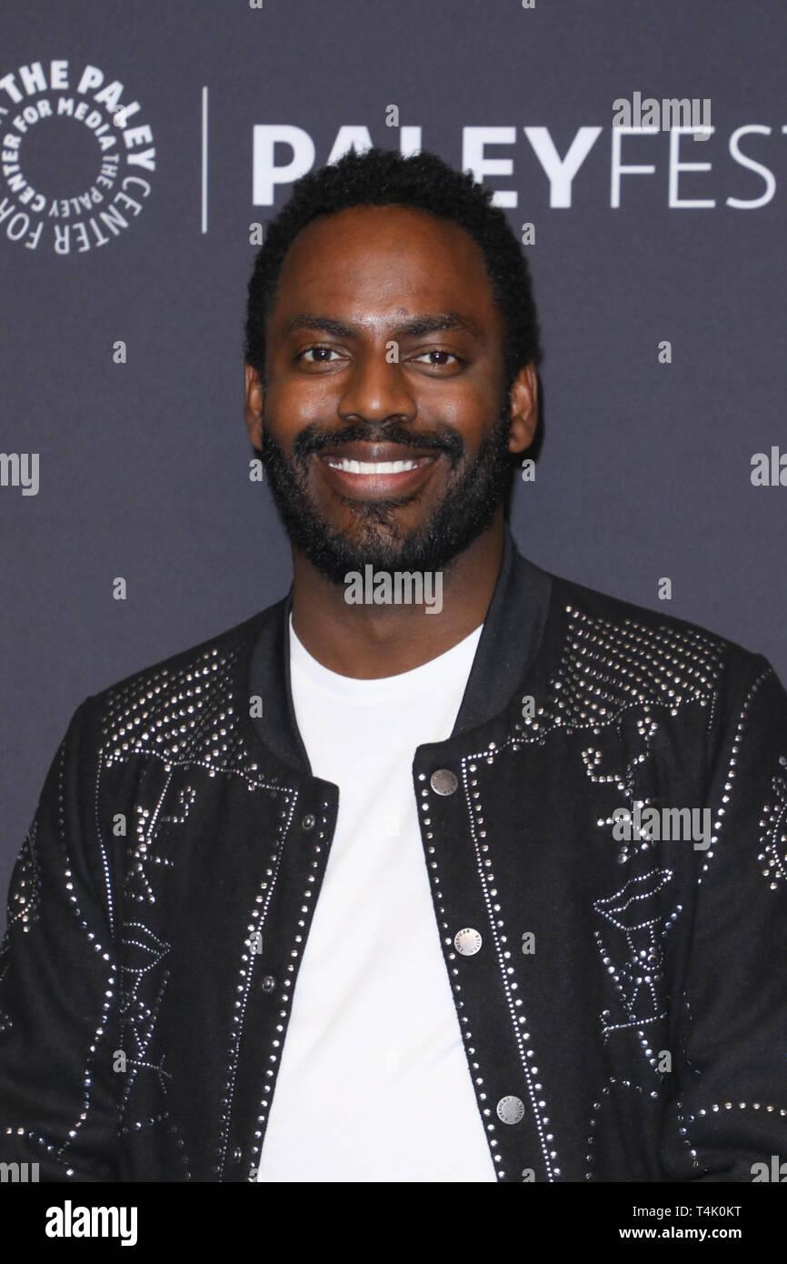 Die Paley Center für die Medien 2019 PaleyFest LA-Netfllix's 'Gracie und Frankie' an der Dolby Theatre in Hollywood, Kalifornien am März 16, 2019 Mit: Baron Vaughn Wo: Los Angeles, Kalifornien, Vereinigte Staaten, wenn: 16 Mar 2019 Credit: Sheri Determan/WENN.com Stockfoto